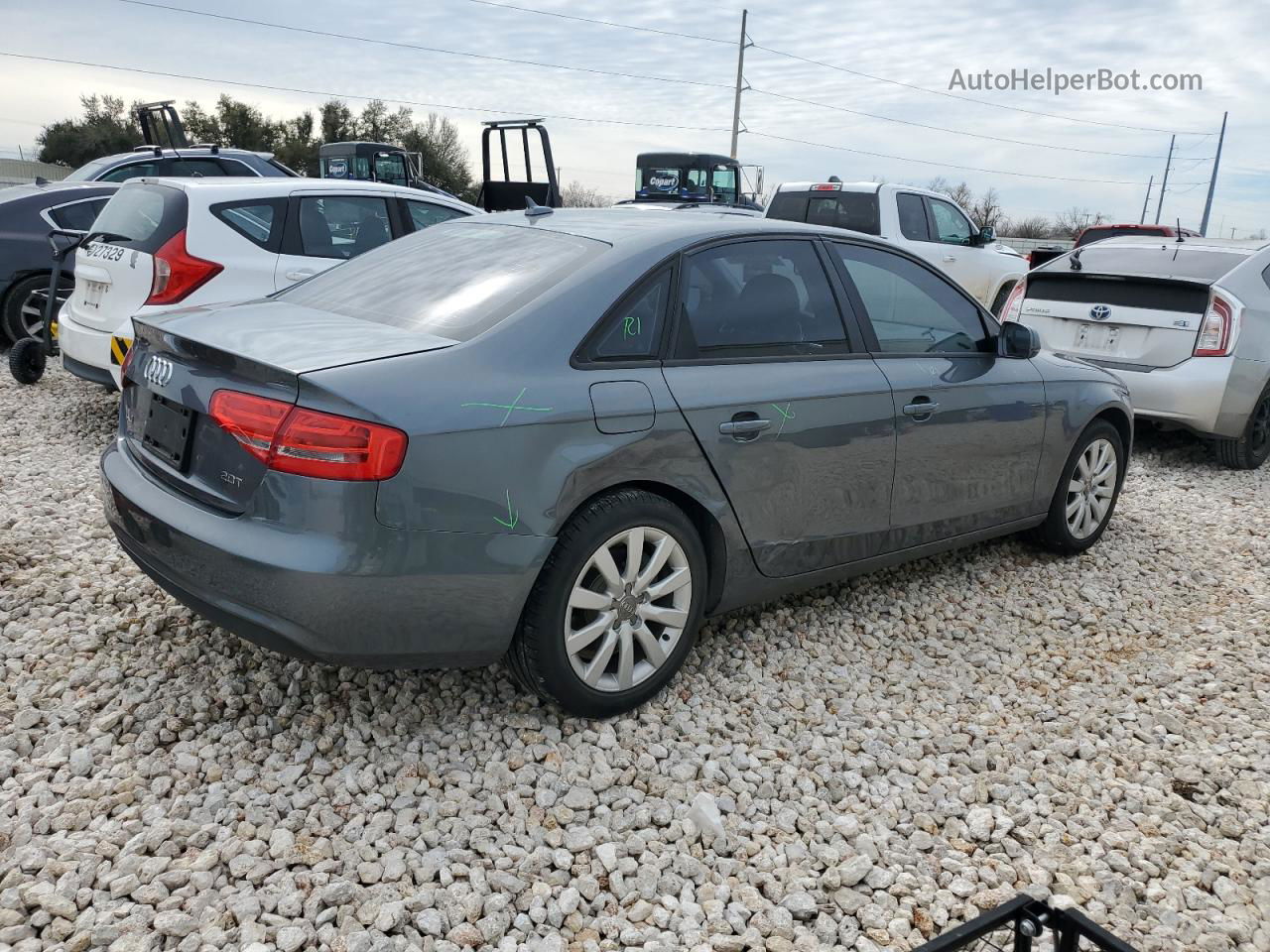 2013 Audi A4 Premium Угольный vin: WAUAFAFL4DN036127