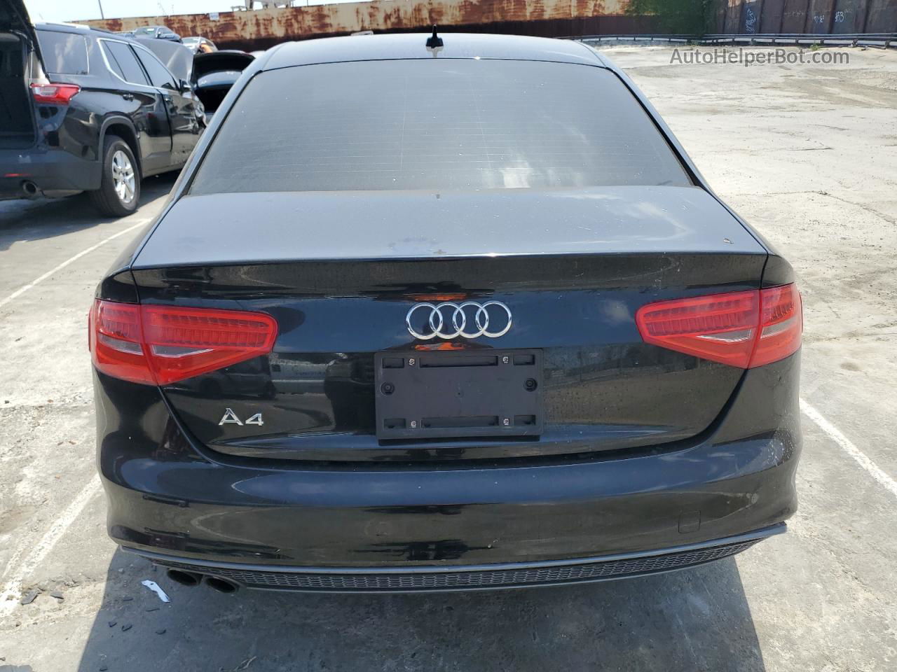 2014 Audi A4 Premium Black vin: WAUAFAFL4EN019118