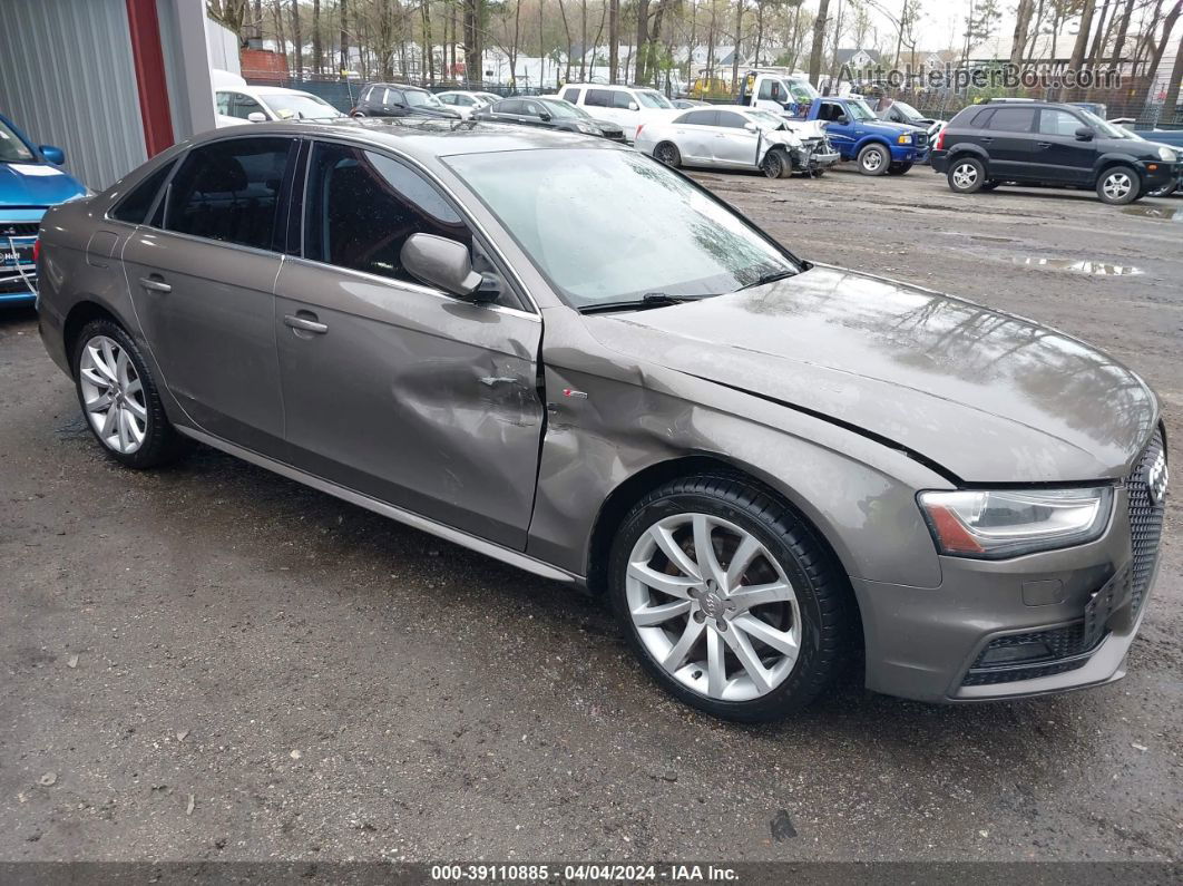 2014 Audi A4 2.0t Premium Beige vin: WAUAFAFL4EN019782