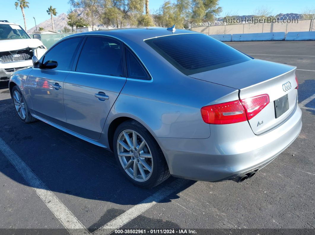 2016 Audi A4 2.0t Premium Silver vin: WAUAFAFL4GN007487