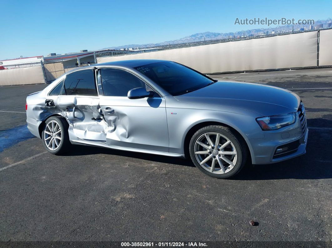 2016 Audi A4 2.0t Premium Silver vin: WAUAFAFL4GN007487