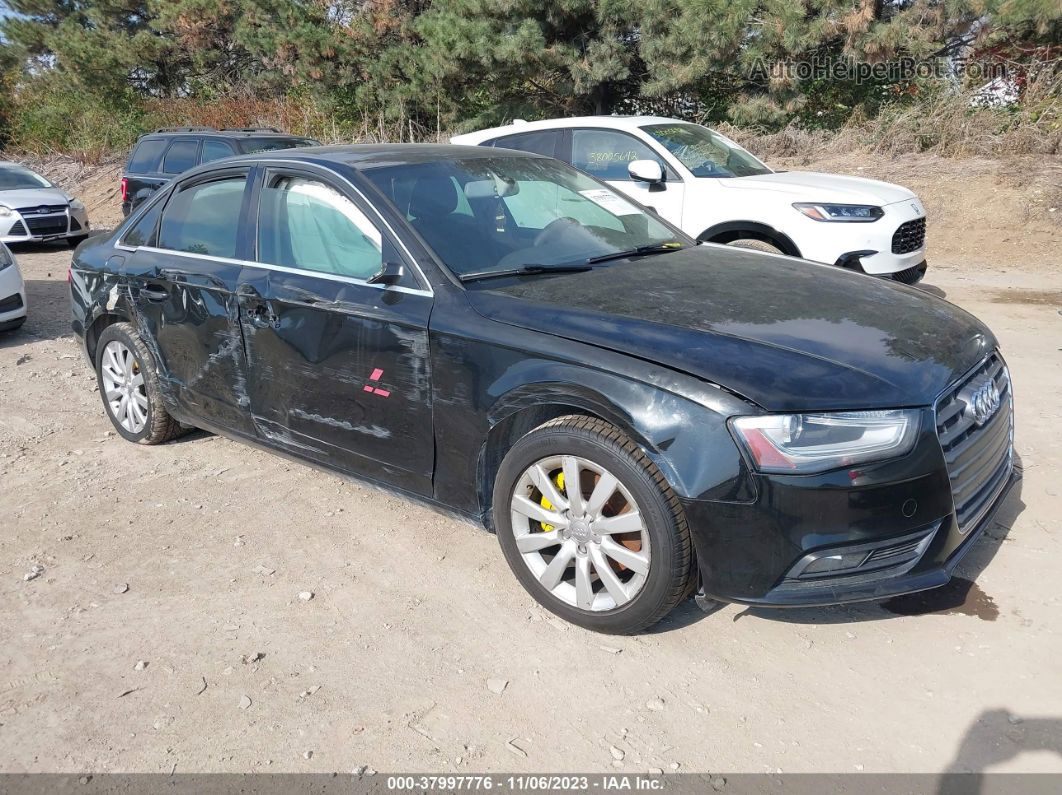 2013 Audi A4 2.0t Premium Black vin: WAUAFAFL5DN010863