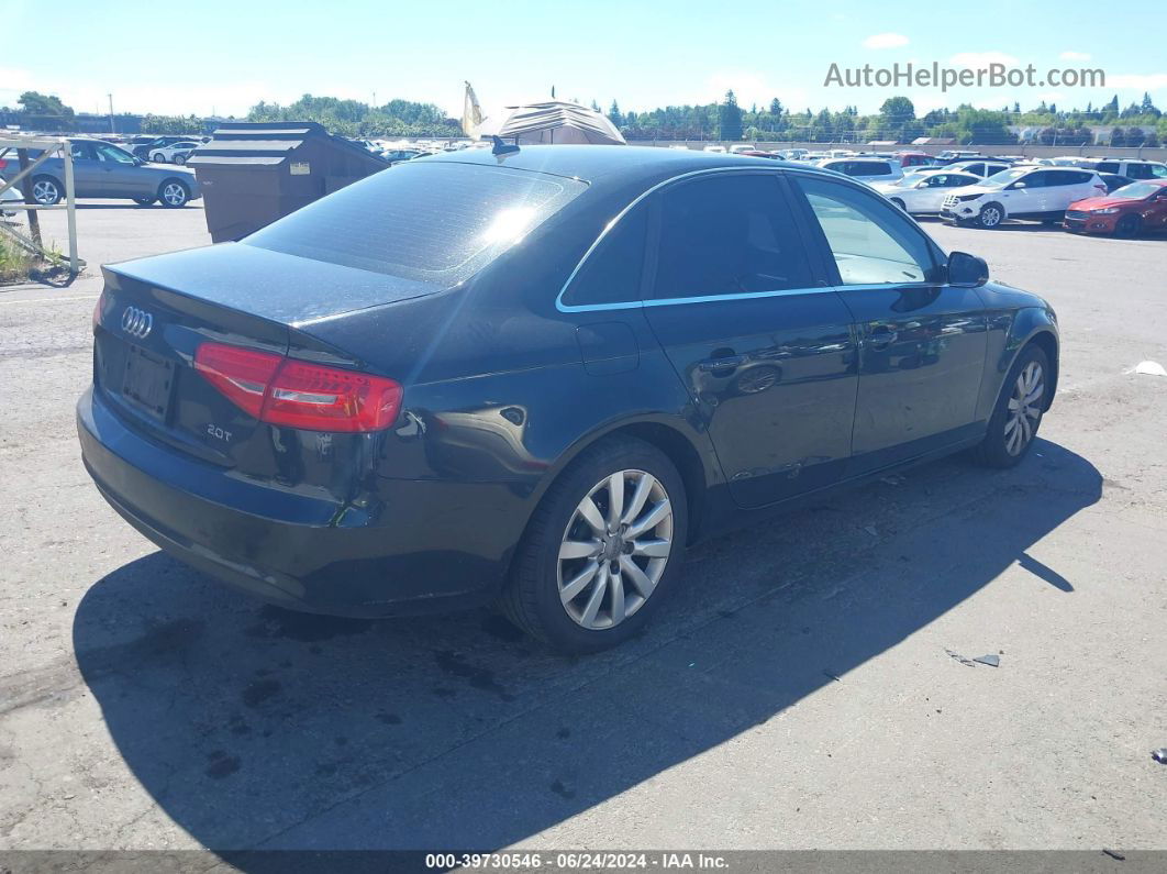 2013 Audi A4 2.0t Premium Черный vin: WAUAFAFL5DN042891