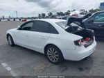 2014 Audi A4 2.0t Premium White vin: WAUAFAFL5EN012145