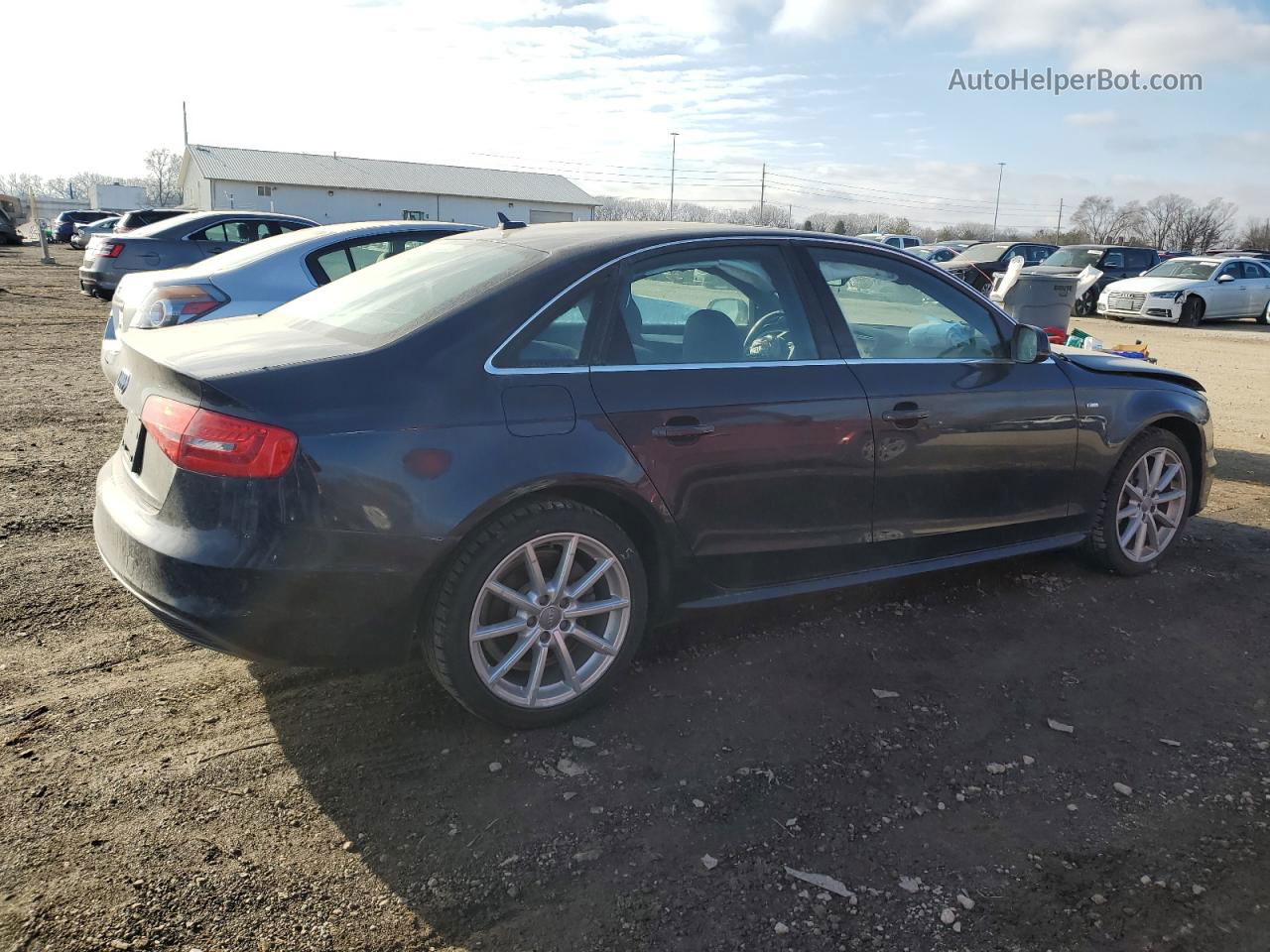 2016 Audi A4 Premium S-line Черный vin: WAUAFAFL5GN001844