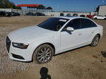 2013 Audi A4 Premium White vin: WAUAFAFL6DN025775