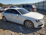 2013 Audi A4 Premium White vin: WAUAFAFL6DN025775