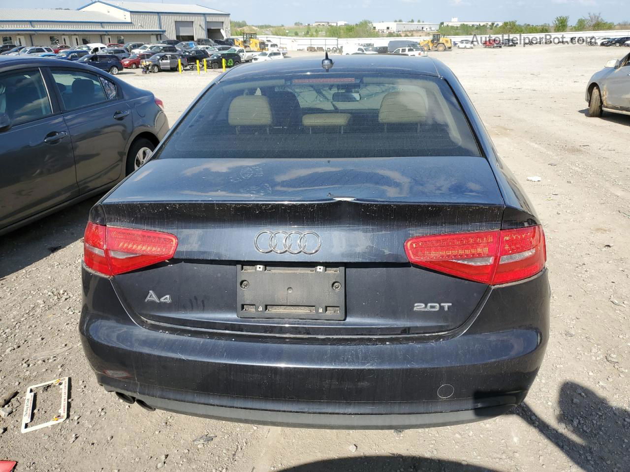 2013 Audi A4 Premium Black vin: WAUAFAFL6DN030961