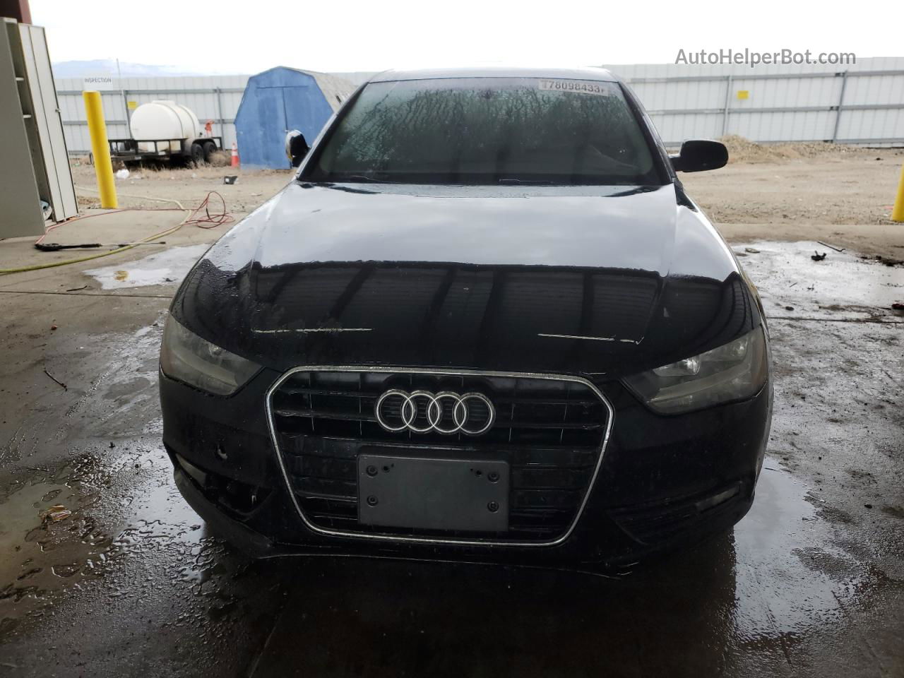 2014 Audi A4 Premium Black vin: WAUAFAFL6EN005219