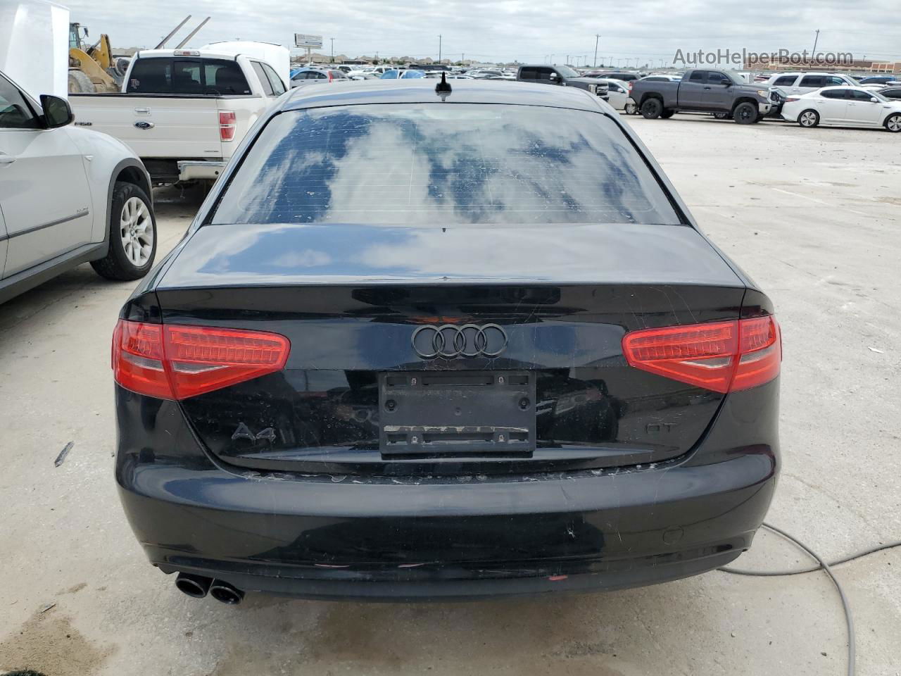 2013 Audi A4 Premium Черный vin: WAUAFAFL7DA149772