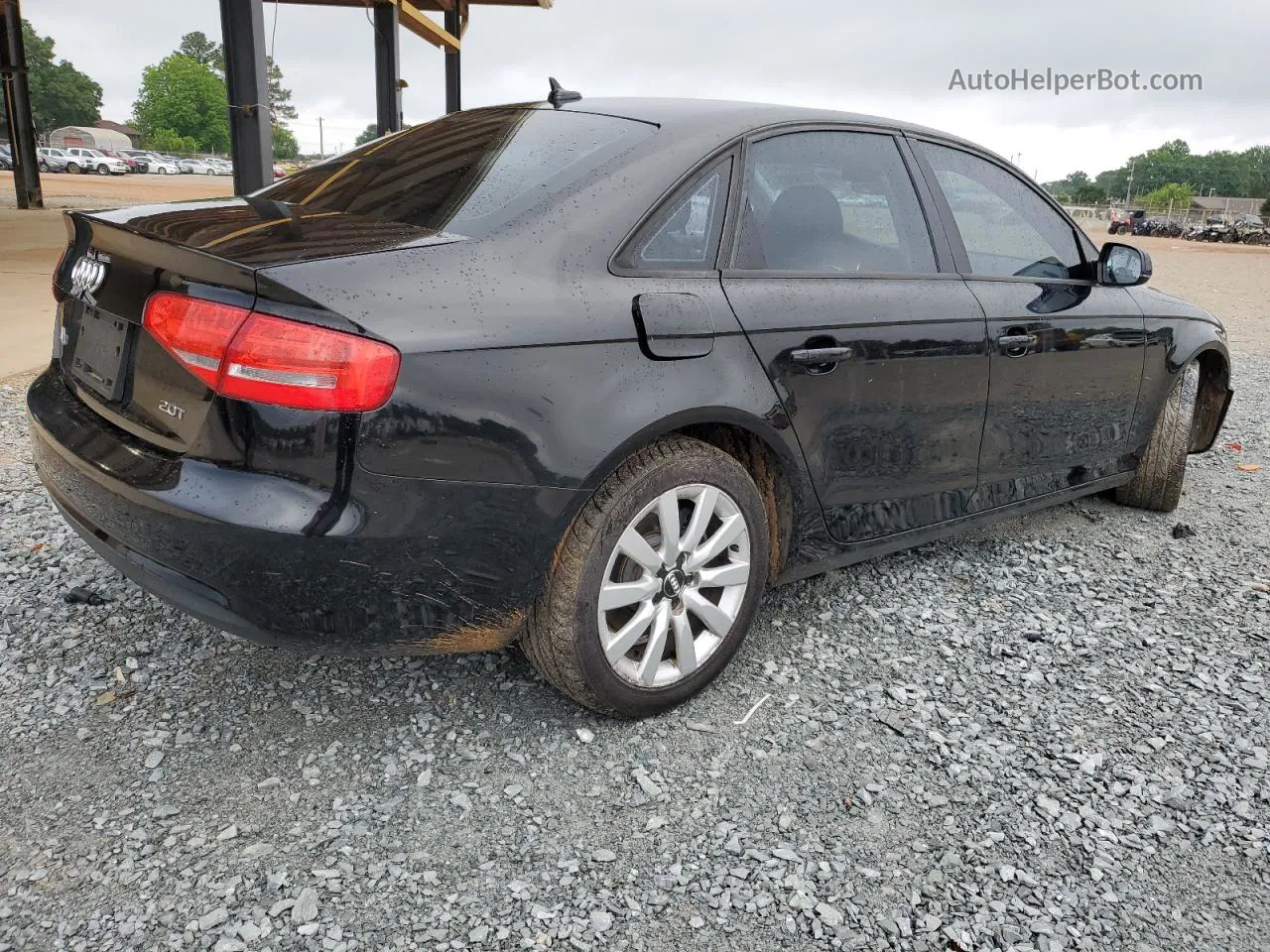 2013 Audi A4 Premium Black vin: WAUAFAFL7DN025011