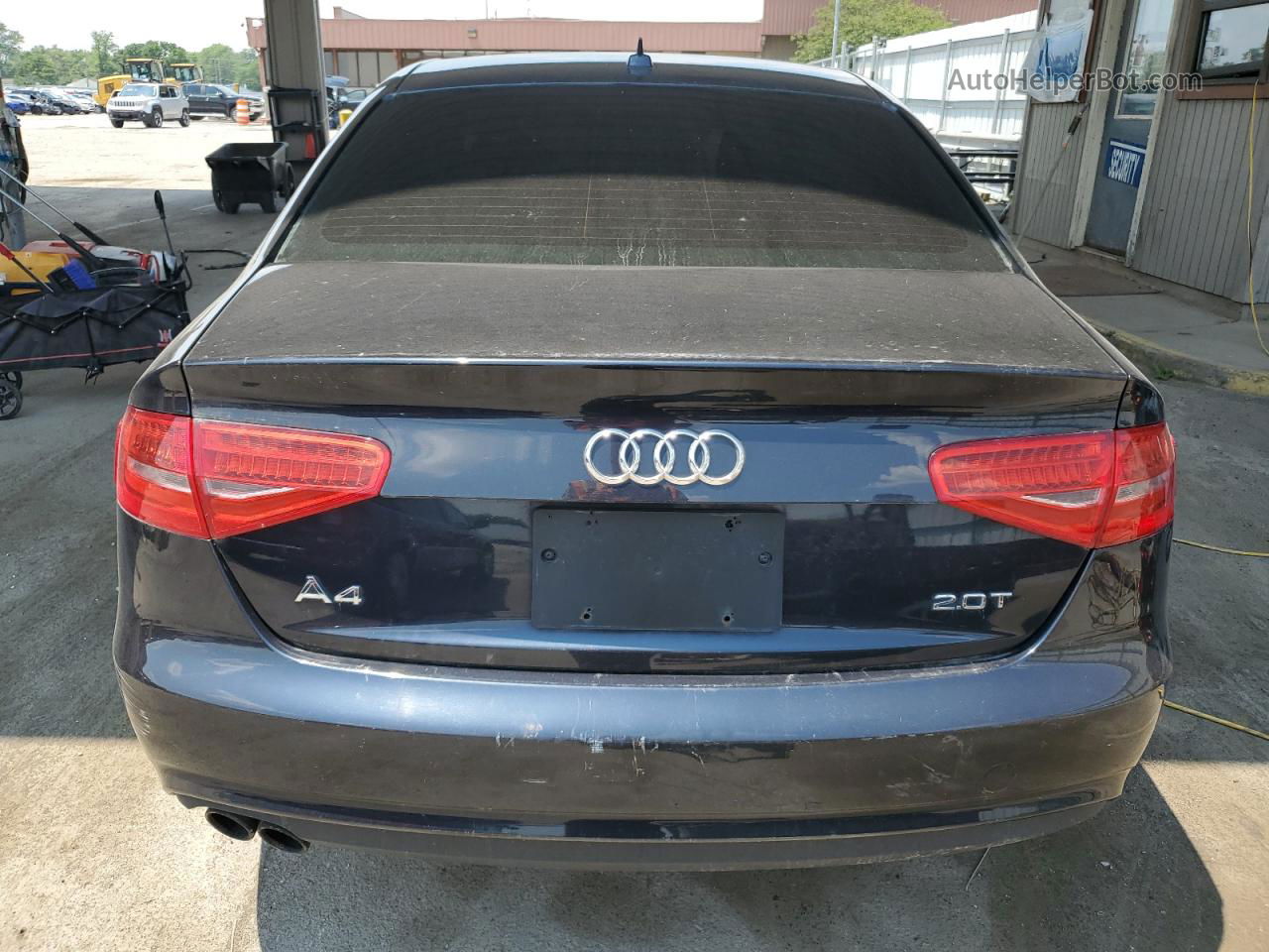 2013 Audi A4 Premium Blue vin: WAUAFAFL7DN050992