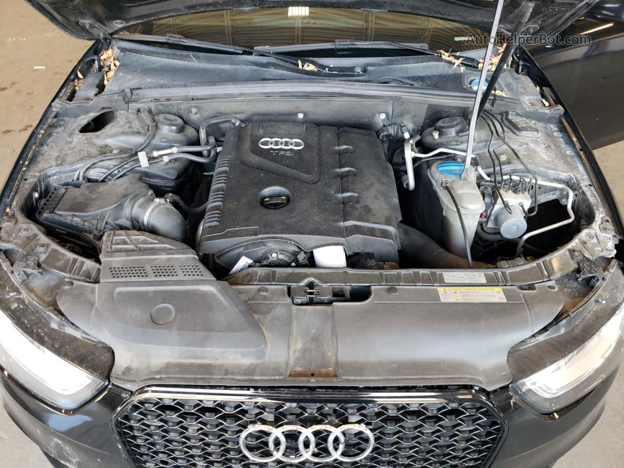 2014 Audi A4 Premium Черный vin: WAUAFAFL7EA042917