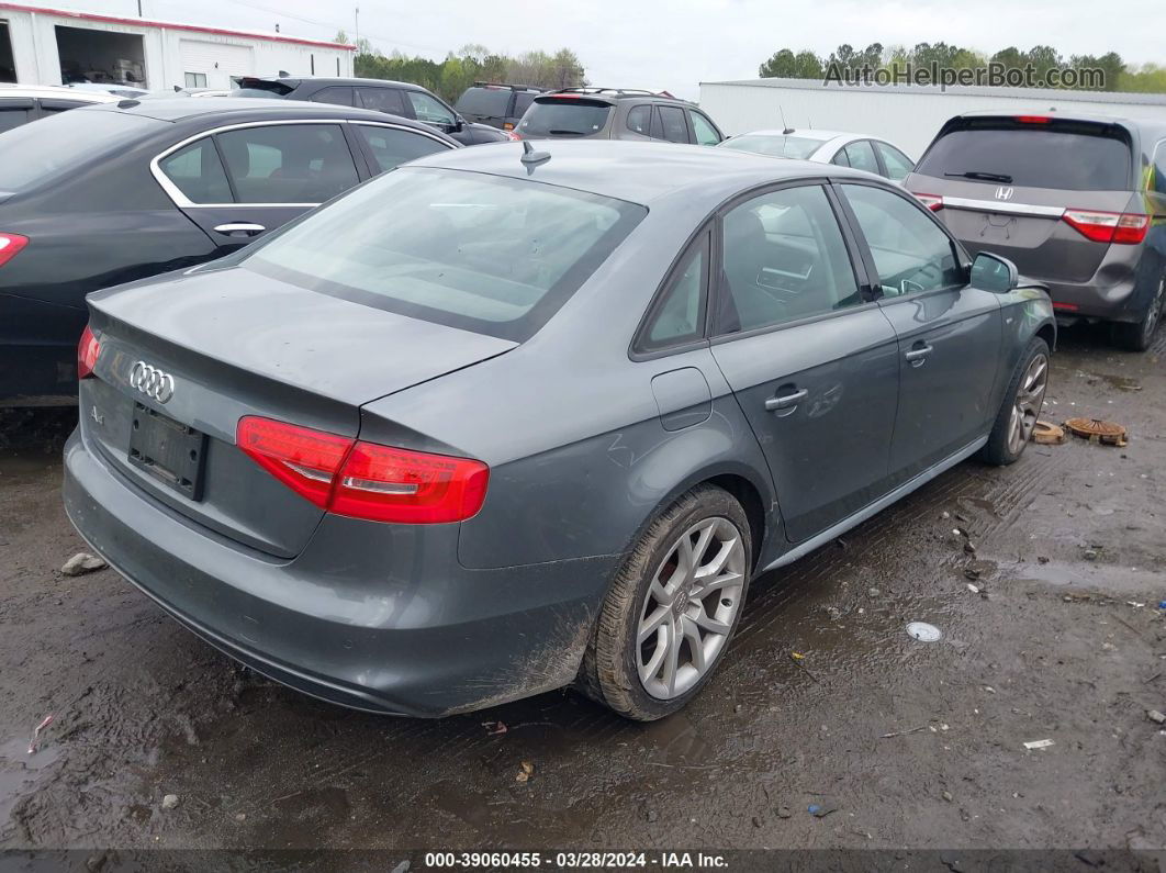 2016 Audi A4 2.0t Premium Gray vin: WAUAFAFL7GN017561