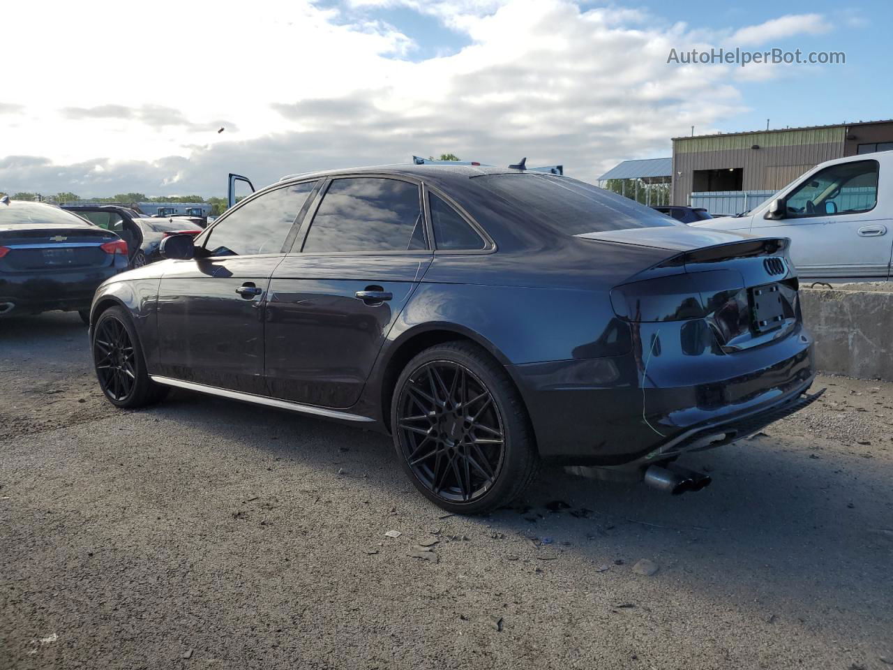 2016 Audi A4 Premium S-line Black vin: WAUAFAFL8GA004518