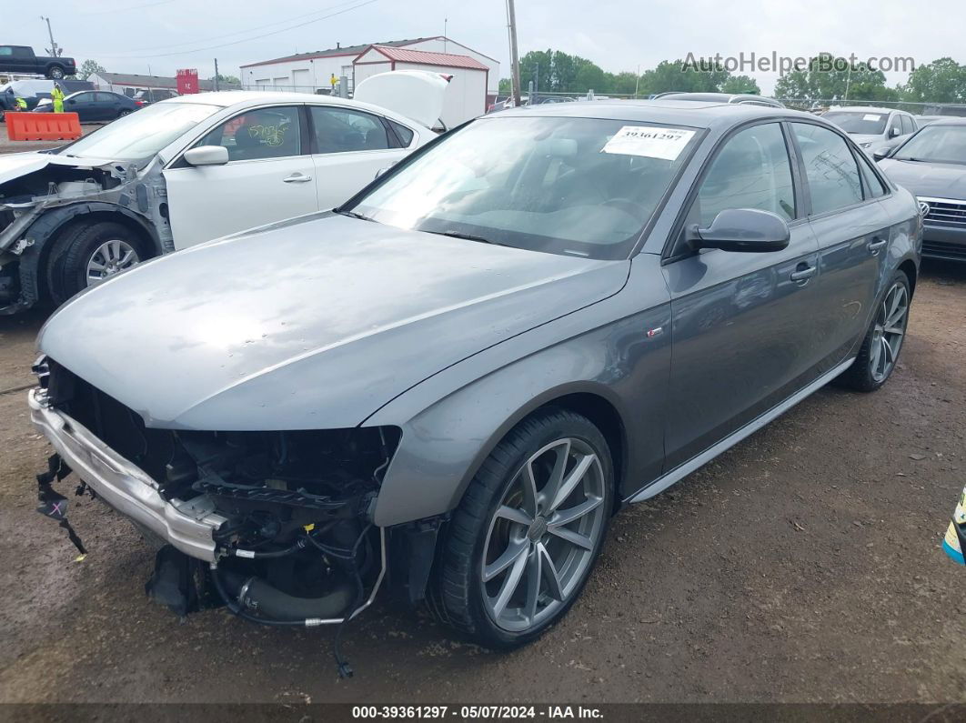 2016 Audi A4 2.0t Premium Gray vin: WAUAFAFL8GN009596