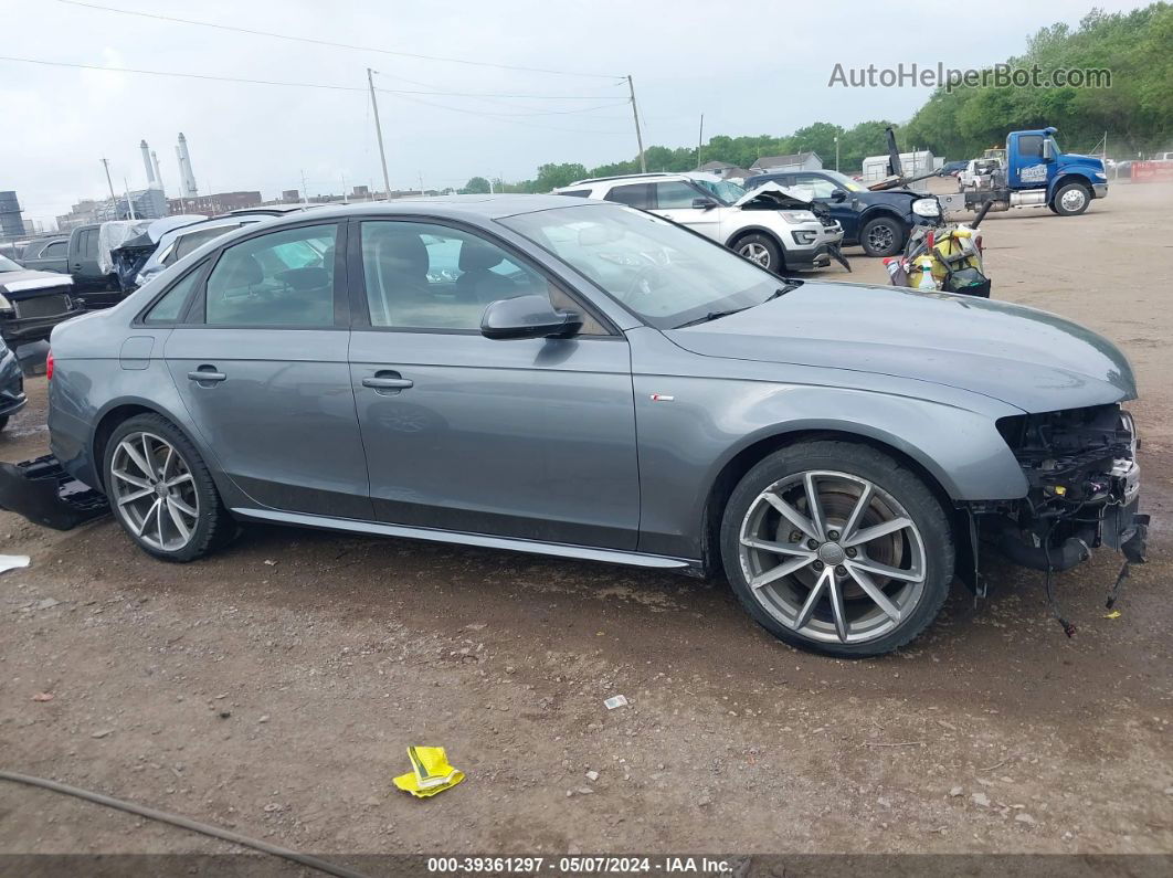 2016 Audi A4 2.0t Premium Gray vin: WAUAFAFL8GN009596