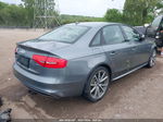 2016 Audi A4 2.0t Premium Gray vin: WAUAFAFL8GN009596