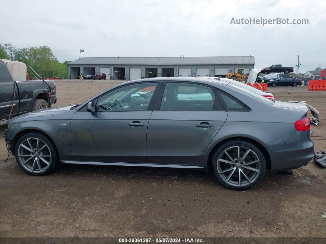 2016 Audi A4 2.0t Premium Gray vin: WAUAFAFL8GN009596