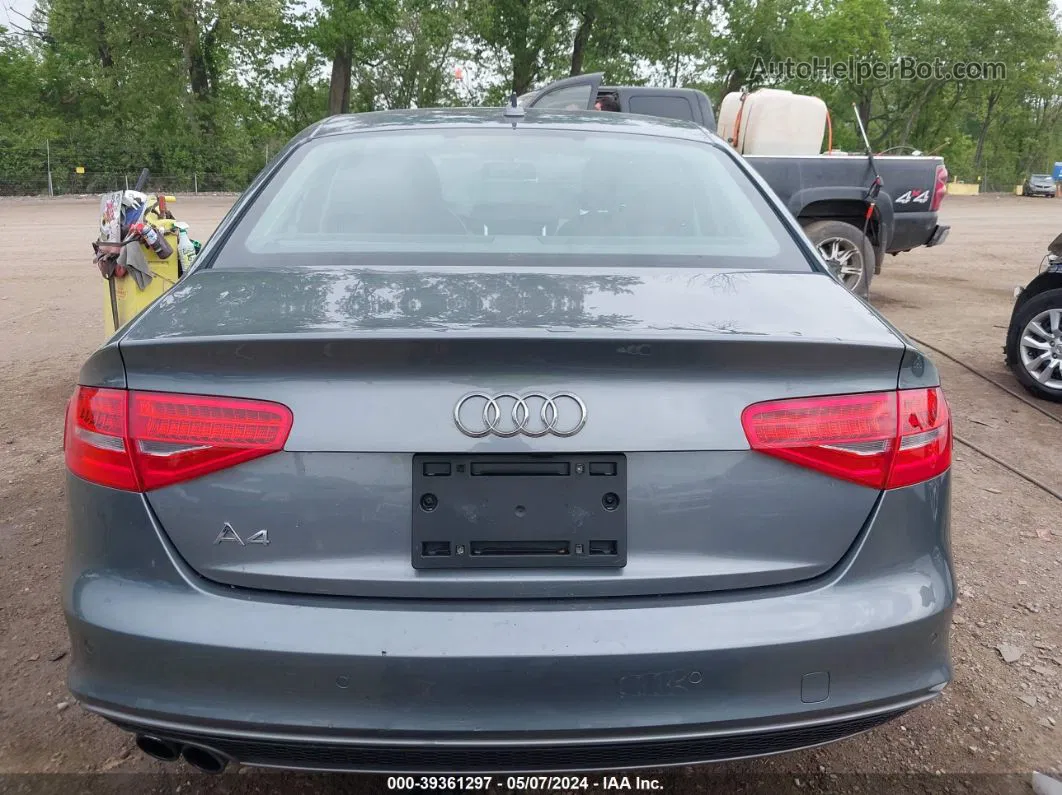 2016 Audi A4 2.0t Premium Gray vin: WAUAFAFL8GN009596