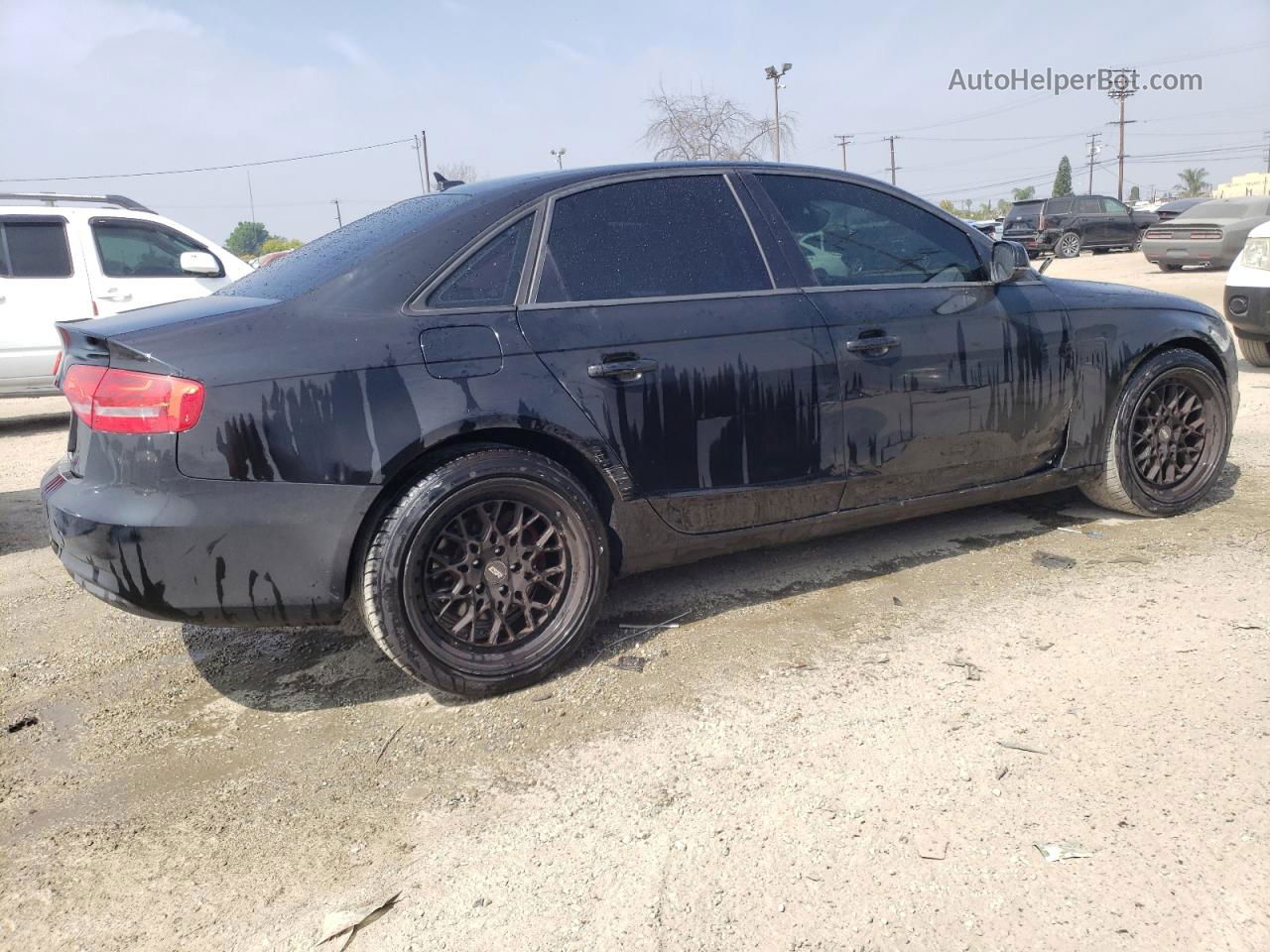 2013 Audi A4 Premium Black vin: WAUAFAFL9DA179663