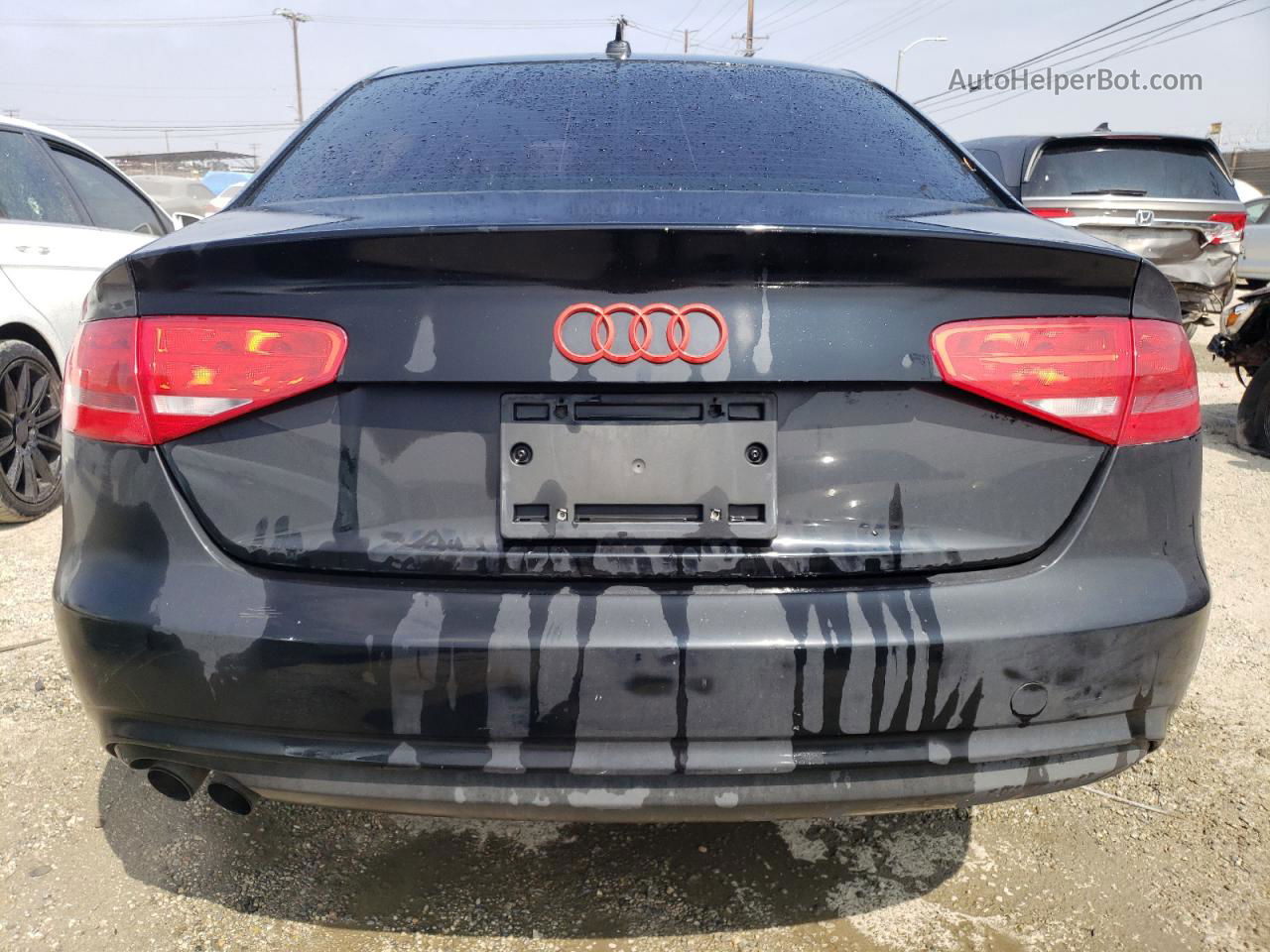 2013 Audi A4 Premium Черный vin: WAUAFAFL9DA179663