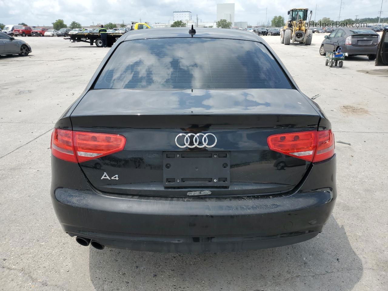 2014 Audi A4 Premium Черный vin: WAUAFAFL9EA056401