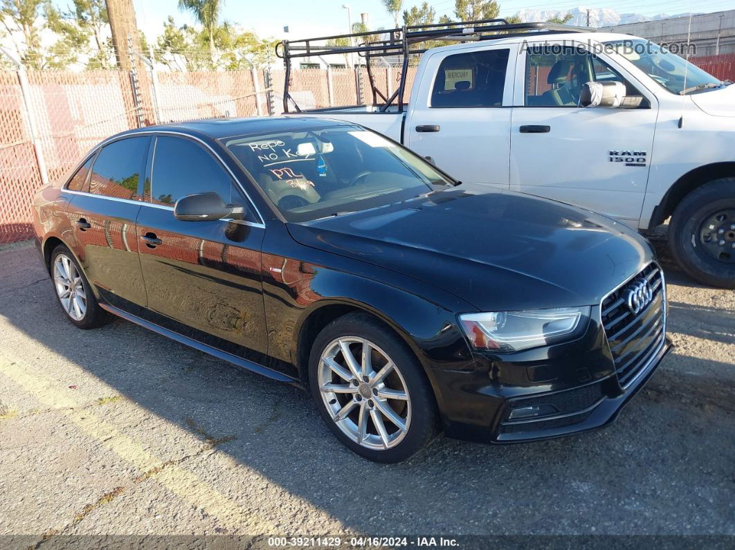 2016 Audi A4 2.0t Premium Black vin: WAUAFAFL9GN002477