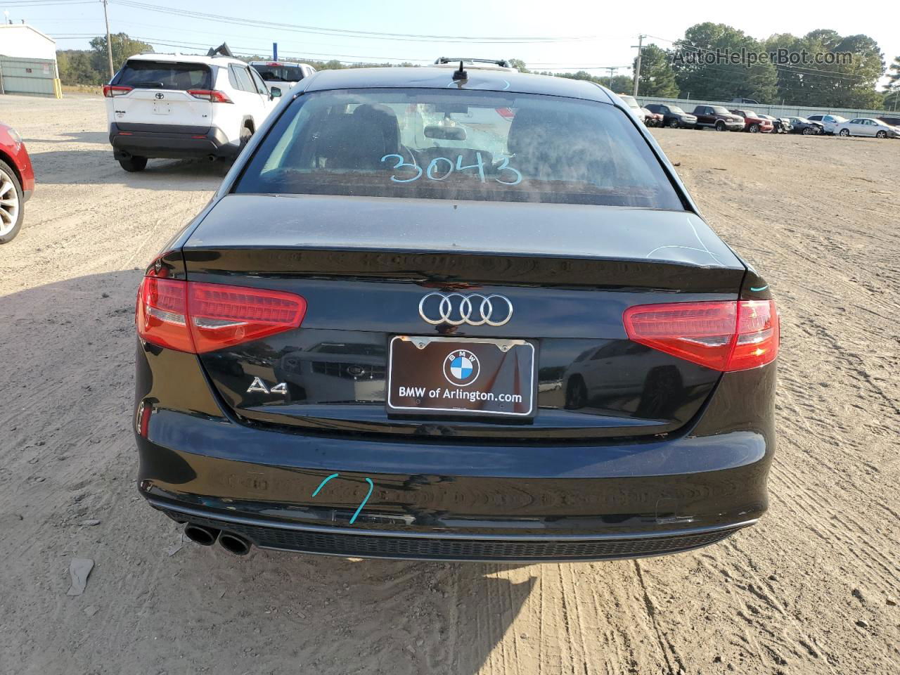 2016 Audi A4 Premium S-line Black vin: WAUAFAFL9GN011194