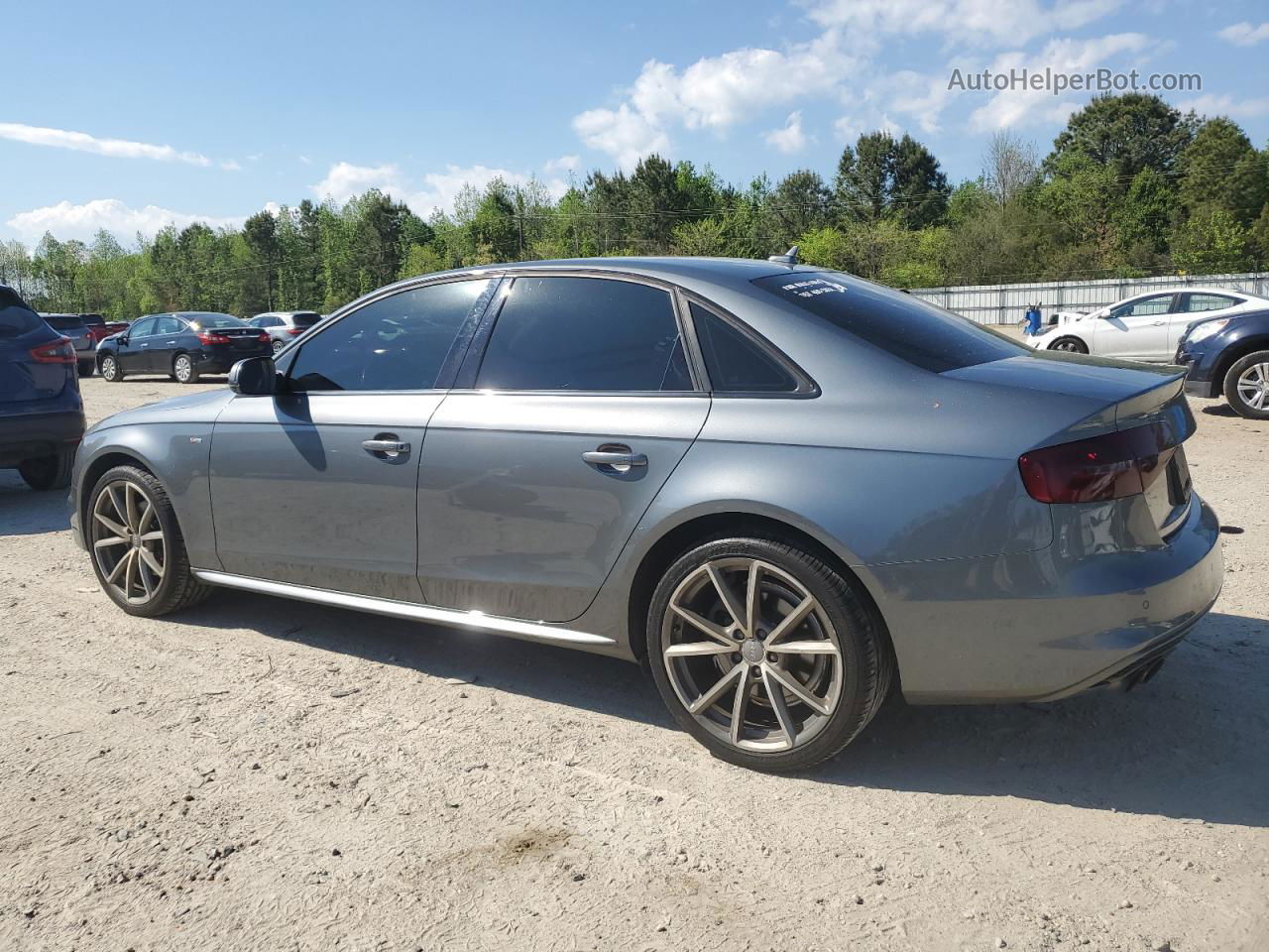 2016 Audi A4 Premium S-line Синий vin: WAUAFAFL9GN015178