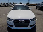 2013 Audi A4 Premium White vin: WAUAFAFLXDA187089