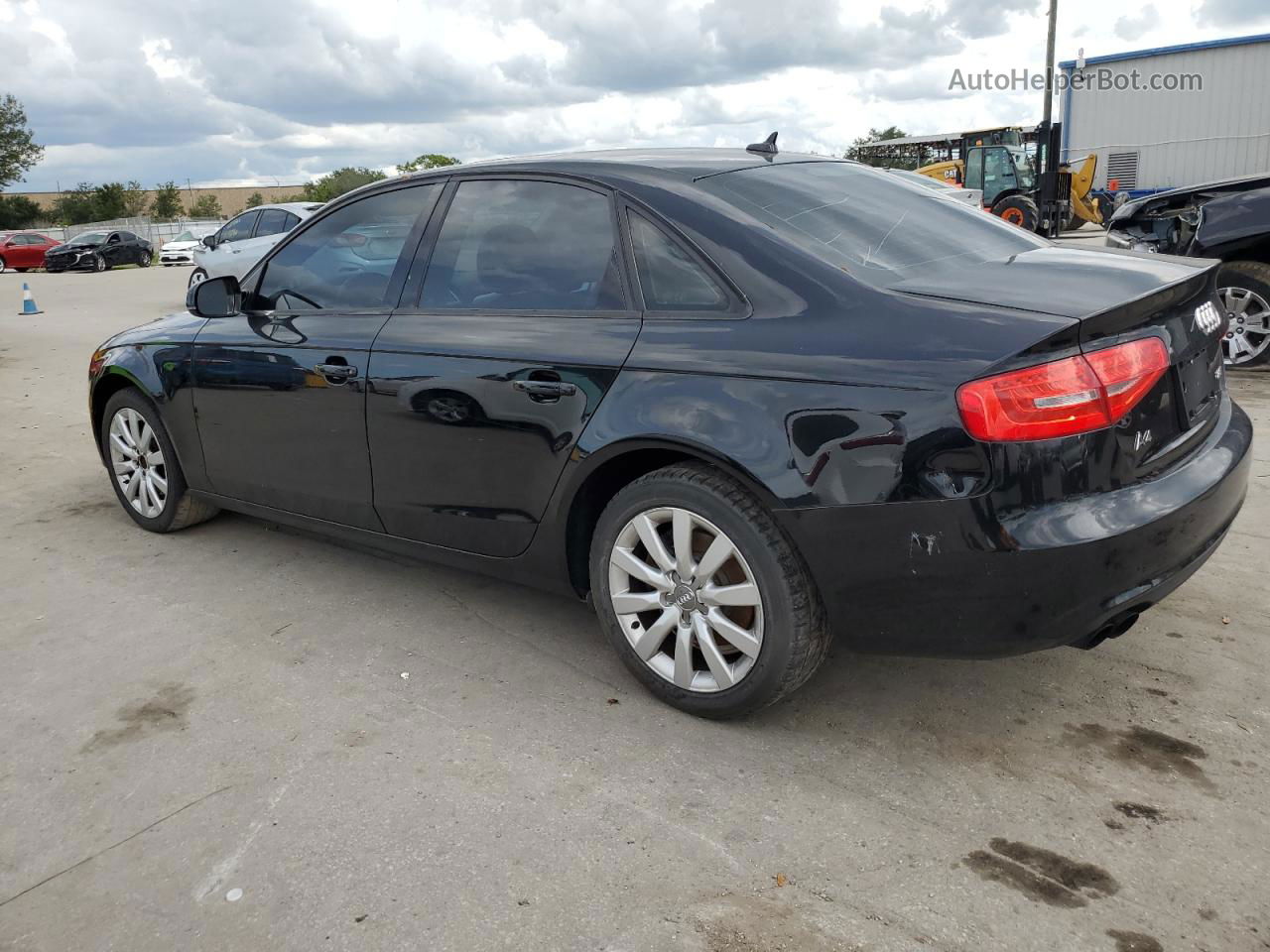 2013 Audi A4 Premium Black vin: WAUAFAFLXDN009949