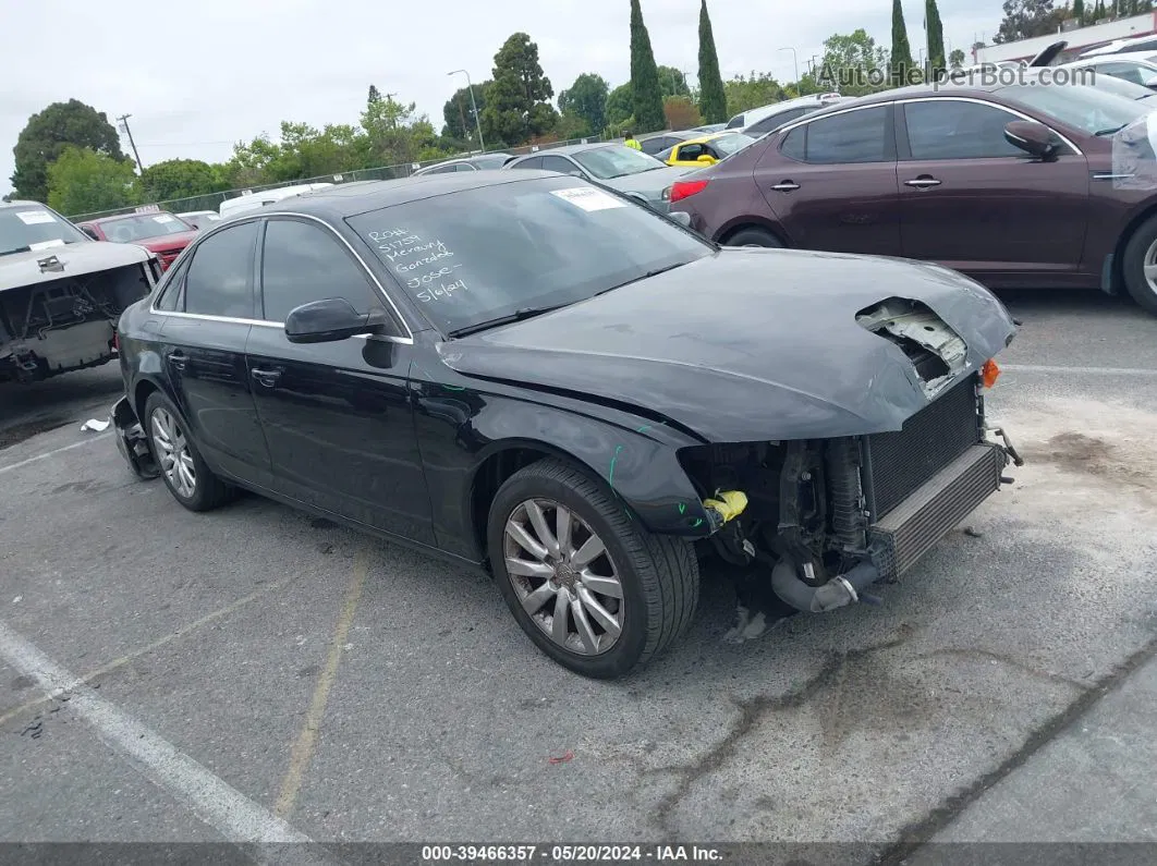 2013 Audi A4 2.0t Premium Black vin: WAUAFAFLXDN010826