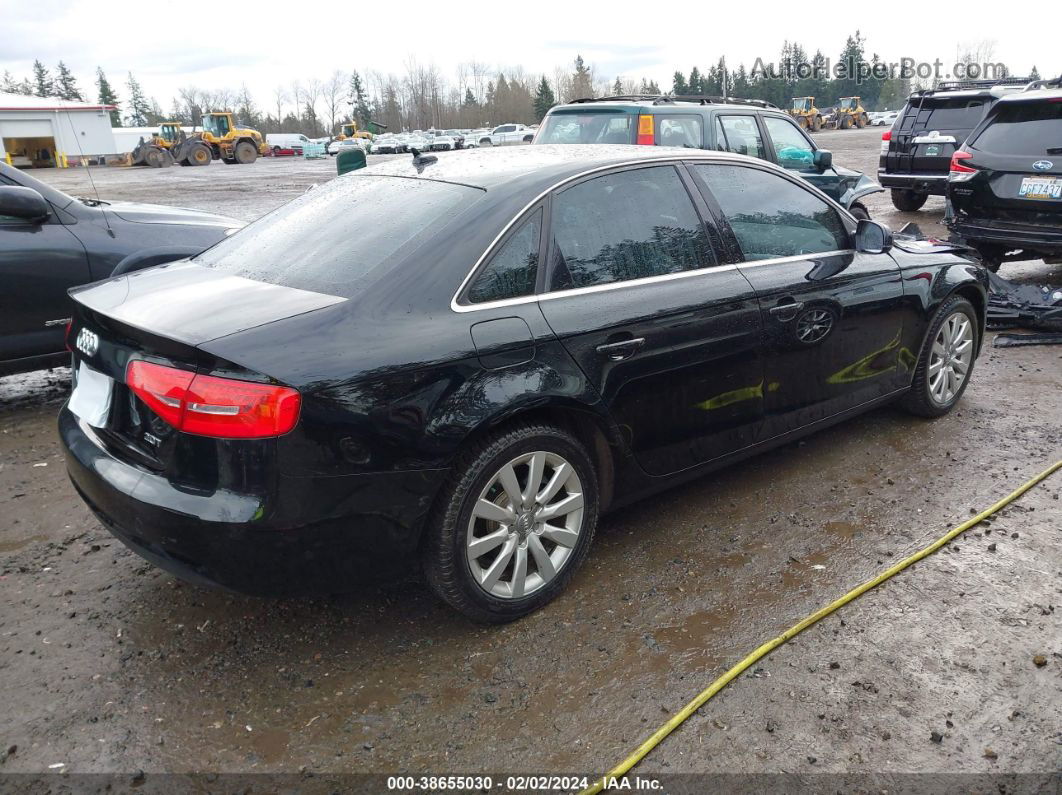 2013 Audi A4 2.0t Premium Черный vin: WAUAFAFLXDN015931