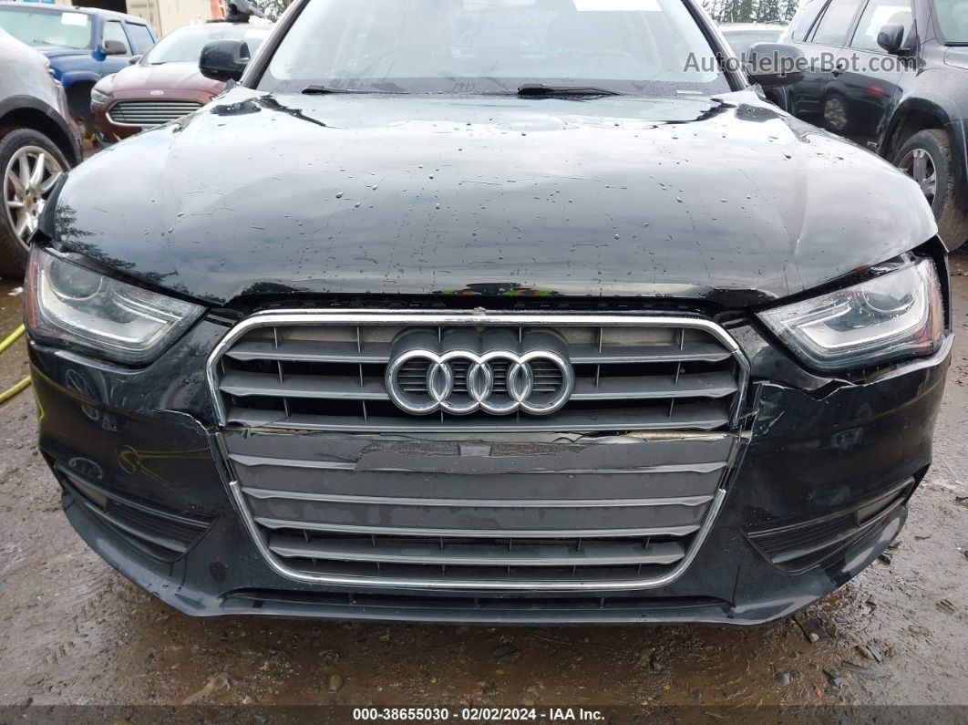 2013 Audi A4 2.0t Premium Black vin: WAUAFAFLXDN015931