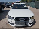 2013 Audi A4 2.0t Premium White vin: WAUAFAFLXDN037914