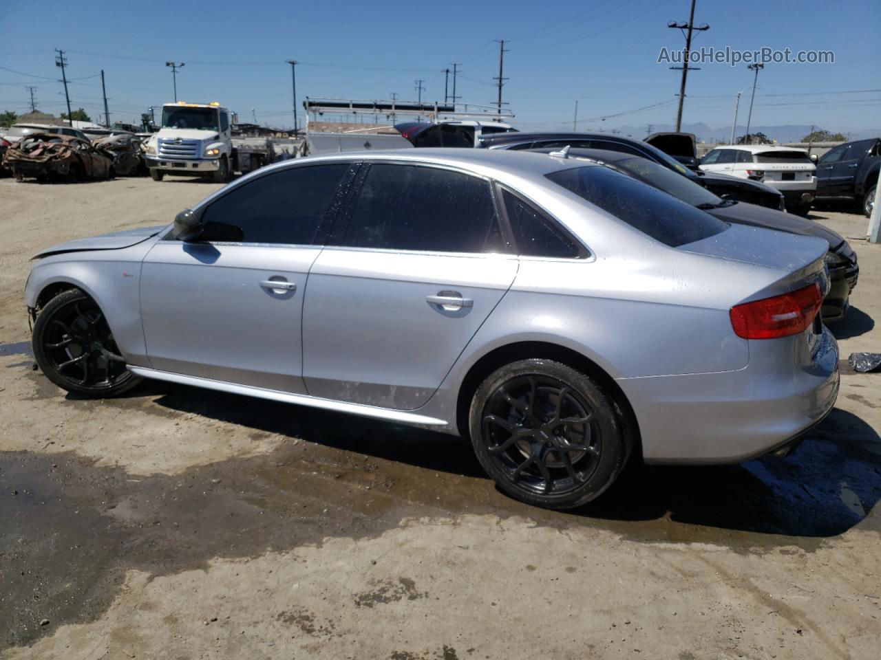 2016 Audi A4 Premium S-line Silver vin: WAUAFAFLXGN006960