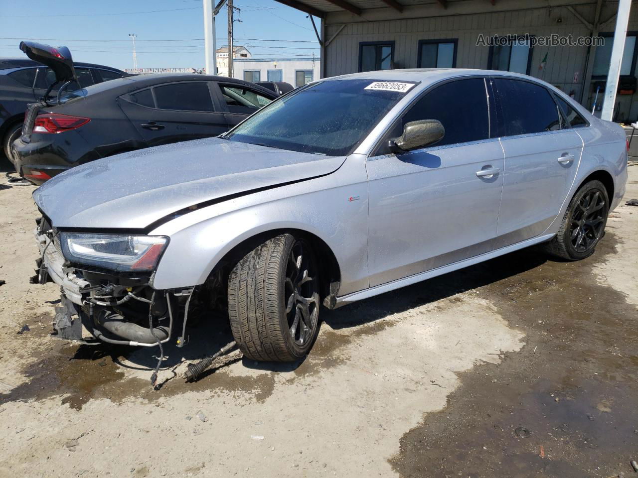 2016 Audi A4 Premium S-line Silver vin: WAUAFAFLXGN006960