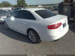 2016 Audi A4 Premium White vin: WAUAFAFLXGN011253