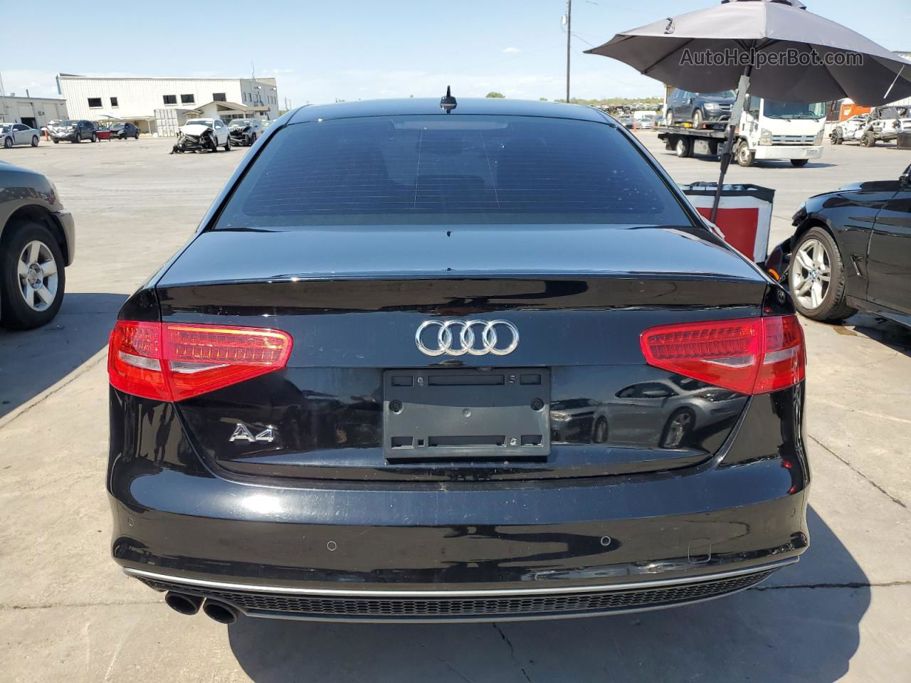 2016 Audi A4 Premium S-line Black vin: WAUAFAFLXGN017389