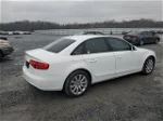 2014 Audi A4 Premium White vin: WAUAFBFL9EA080414