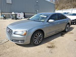 2014 Audi A8 Quattro Silver vin: WAUAGAFD1EN003304