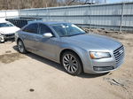 2014 Audi A8 Quattro Silver vin: WAUAGAFD1EN003304