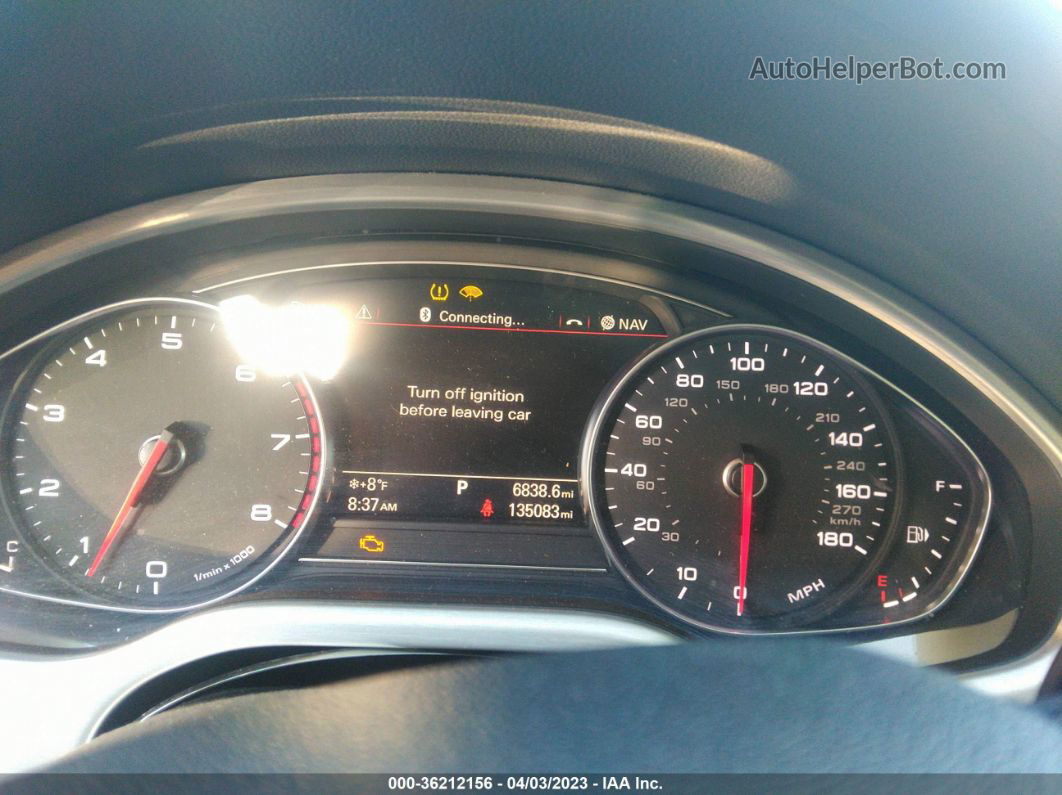 2014 Audi A8 3.0t Gray vin: WAUAGAFD1EN008860