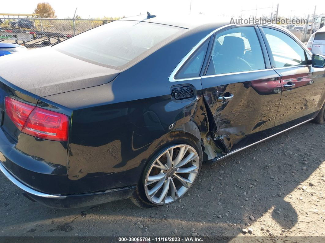 2014 Audi A8 3.0t Black vin: WAUAGAFD3EN006057