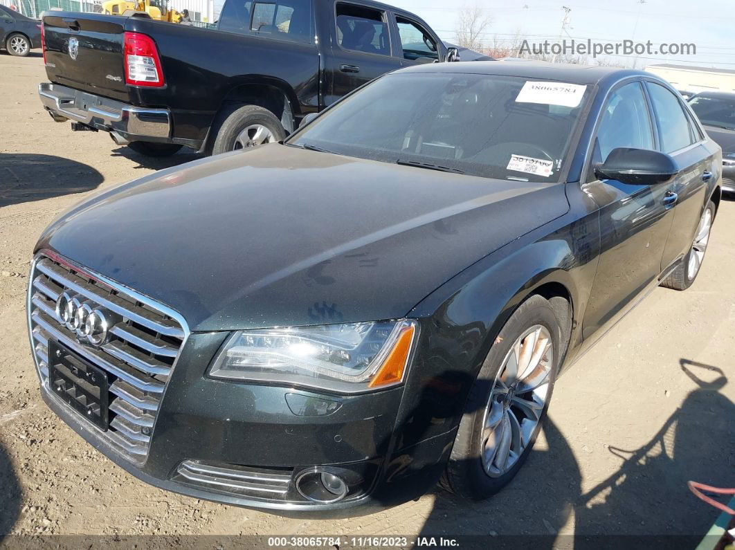 2014 Audi A8 3.0t Black vin: WAUAGAFD3EN006057