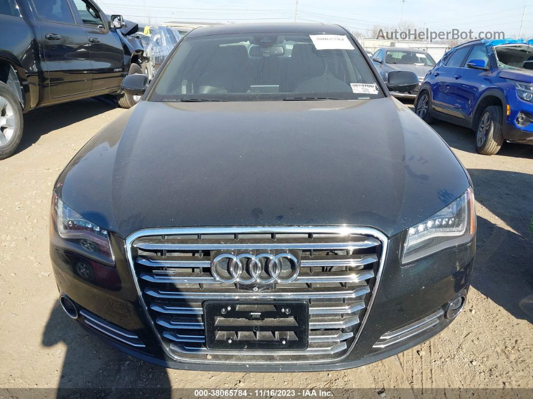 2014 Audi A8 3.0t Black vin: WAUAGAFD3EN006057