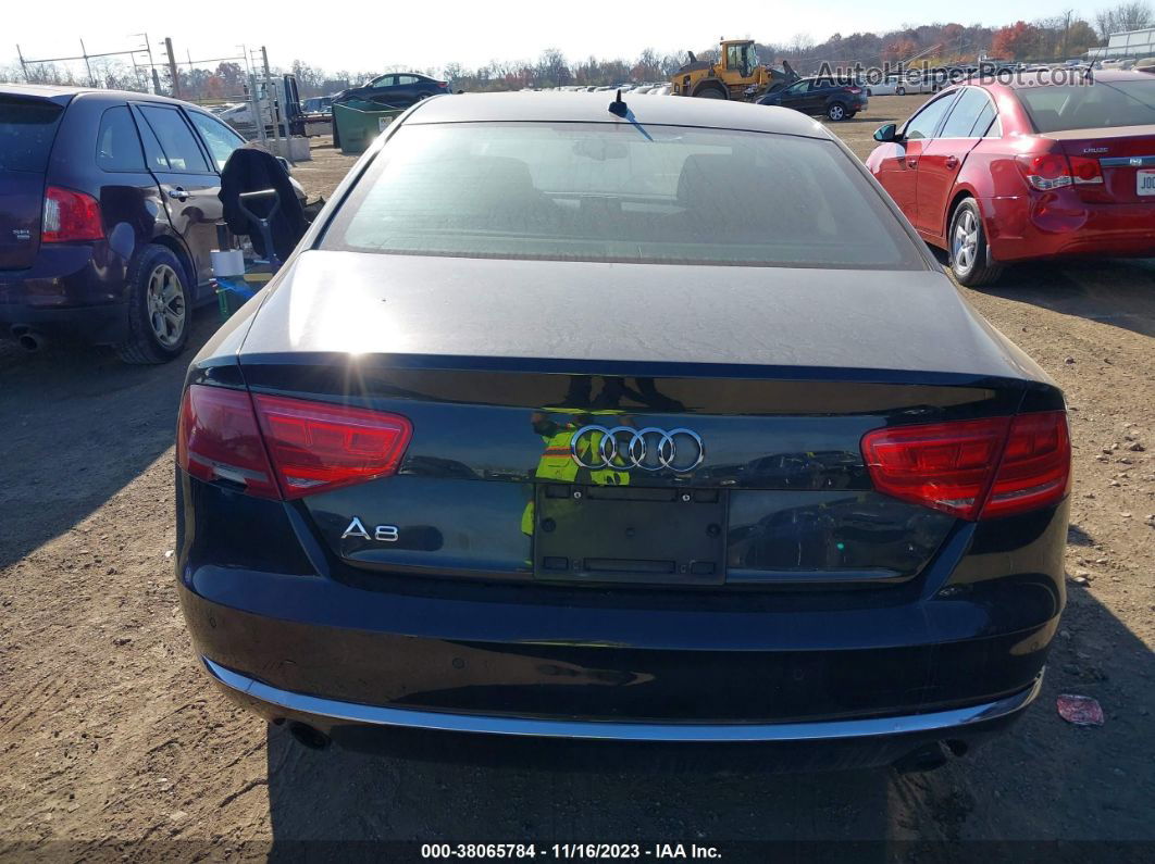 2014 Audi A8 3.0t Black vin: WAUAGAFD3EN006057