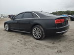 2014 Audi A8 Quattro Black vin: WAUAGAFD4EN010098