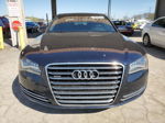 2014 Audi A8 Quattro Черный vin: WAUAGAFD6EN005405